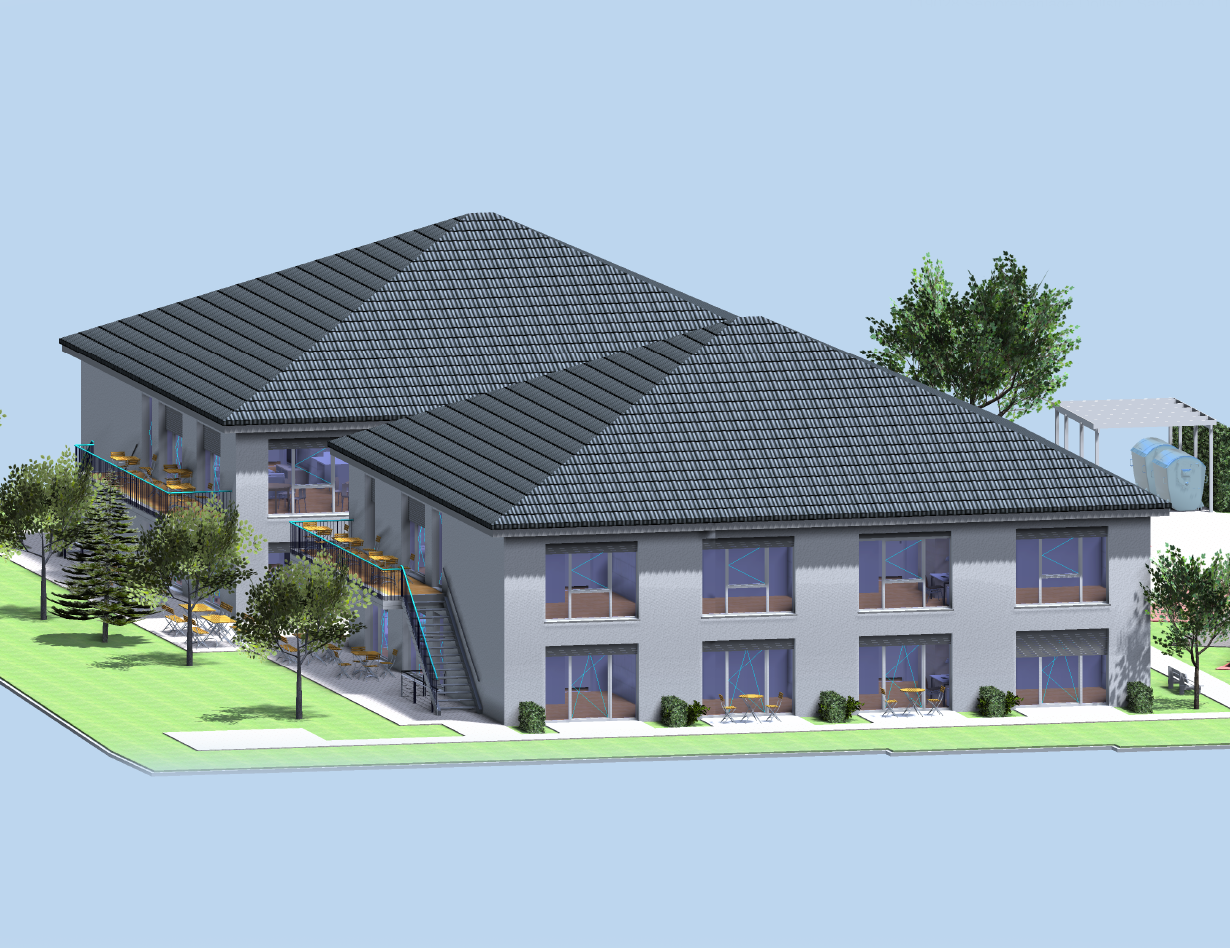 Unsere Baustelle an der Dollstraße